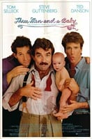 Three Men and a Baby  1987   poster