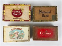 Vintage Cigar boxes