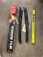 Assorted window, film wipers, and gaskets