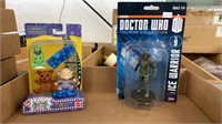 Rugrats Toy and Doctor Who Figure