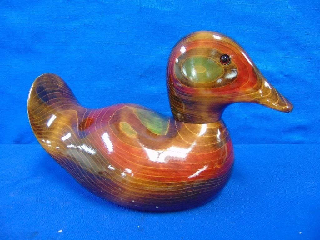 Decorative Wooden Duck Decoy Bundy & Co. U S A