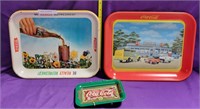 COCA-COLA ADVERTISING TRAYS