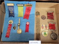 VTG/ANTIQUE MEDALS AND RIBBONS