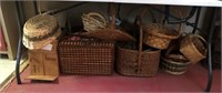 BASKETS UNDER TABLE
