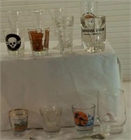 ASSORTED SHOT GLASS COLLECTION