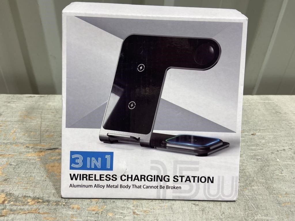 3in1 Wireless Charging Station