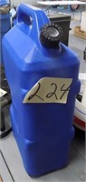 NEW 5 GALLON KEROSENE PLASTIC  OIL CAN