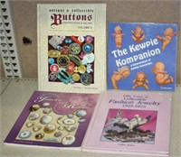 NS: ANTIQUE REFERENCE BOOKS: JEWELRY / BUTTONS