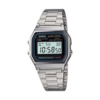 Casio Men's A158W-1 Classic Digital Stainless