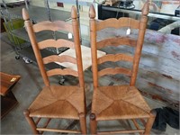 -54 Maple Ladder Back Chairs