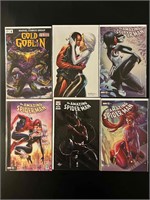 Lot of 6 Spiderman exclusive variant comics