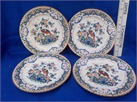 4 Booth's Old Dutch plates