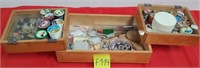 11 - SEWING BOX W/ CONTENTS (F114)