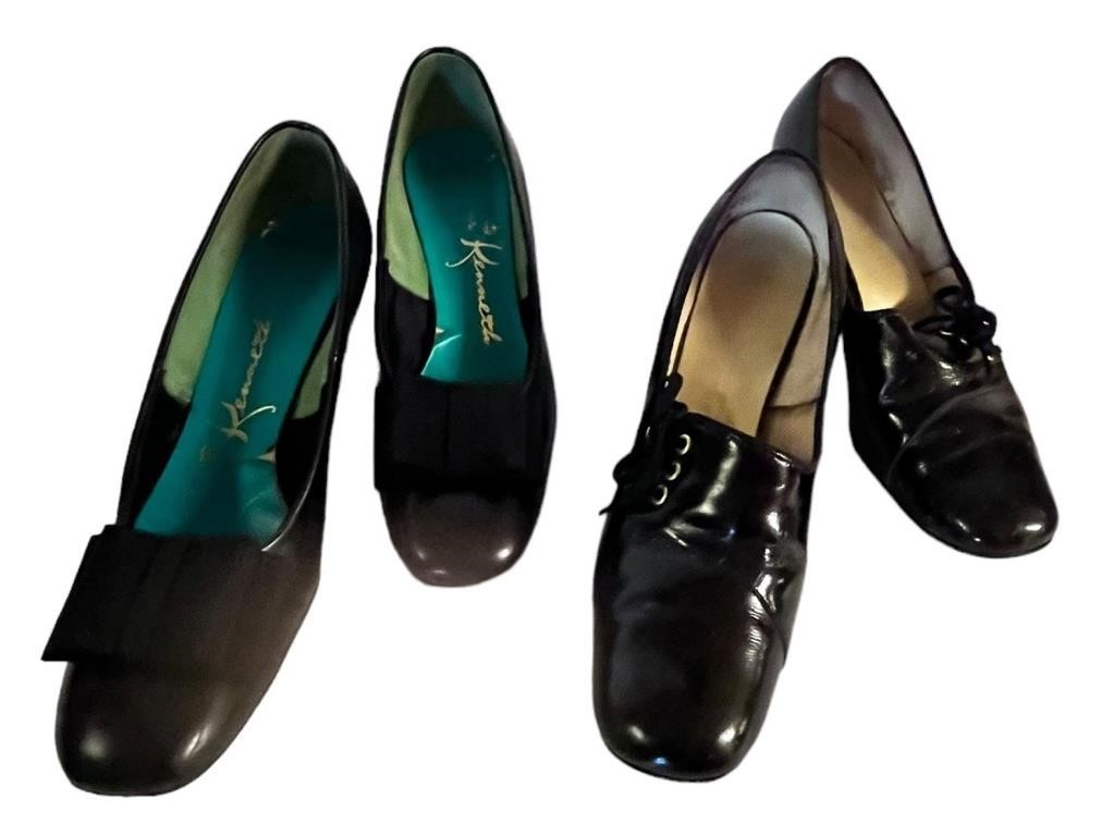 Auditions & Mr Kenneth Black Pumps Sz 8-9