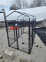 93"X47" steel dog kennel