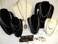 Silver Tone Necklaces & Misc. Chains