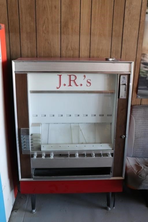 Vintage National Vendors JR Coin Op Candy Machine