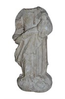 Early Carved Marble Madonna and Child