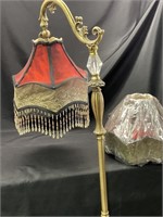 Dale Tiffany Beaded Shade Bridge Parlor Floor Lamp