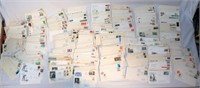100's Stamps on First Day Covers Mainly 60s Lot B