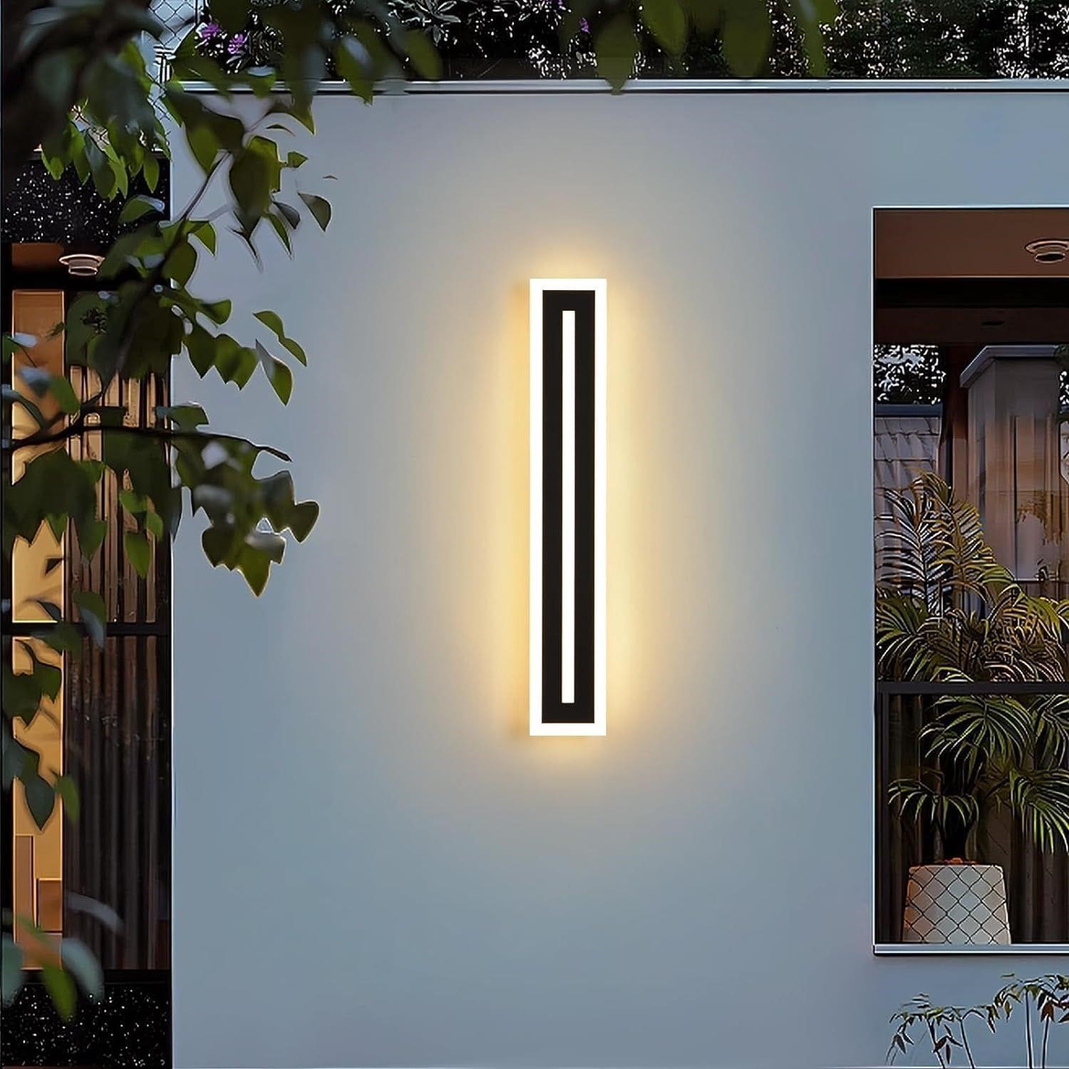 Outdoor Wall Sconces 18W Modern Outdoor