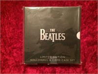 Beatles Limited Edition rollerball and card  case