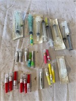 Needles and syringes