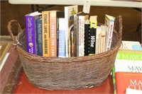 Books and basket