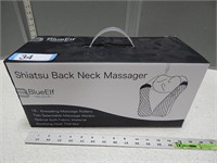 Shiatsu back neck massager