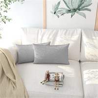 SEALED-12 x 20 Throw Pillow Cover x3
