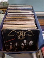 BOX OF ROCK RECORDS