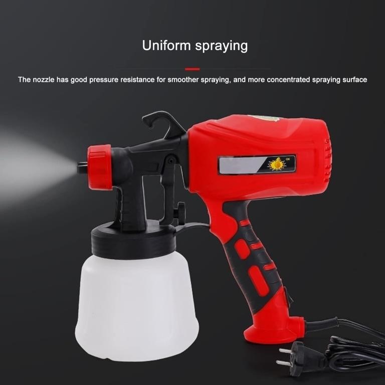 Spray Paint 900ml 450-550w Sprayer with Nozzle for