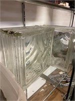 2 Glass Window pane blocks