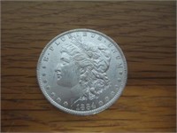 1884-O Morgan Silver Dollar