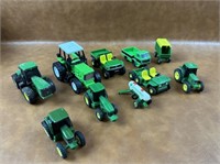 Treasure Hut Lot (10) Green Tractors