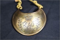 Fine English officers gorget Late 18thC
