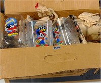 Lot of Disney 2000 McDonalds Glasses