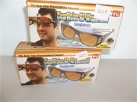 New Clear Vision HD Wraparound Sun Glasses(2)