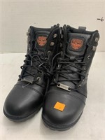 Milwaukee Leather Boots Size