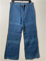 Vintage Patchwork Mens Jeans Size 36