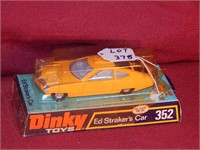 Dinky die cast Ed Straper's car