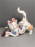2019 Amy Lacombe WhimsiClay Cat Sculpture
