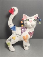 2019 Amy Lacombe WhimsiClay Cat Sculpture