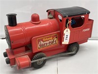 Tri-ang Puff Puff Locomotive Tin Toy Length 450mm