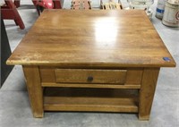 Wooden coffee table 38x38x20
