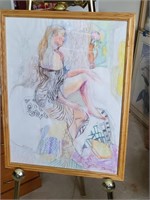 Woman Frames Art - Sign Zeisler