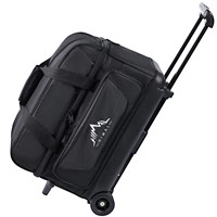 Double Roller 2 Ball Bowling Bag with Separate