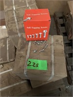 Pallet hex head screws  13 cartons of 4 boxes