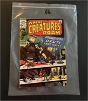 Where Creatures Roam 1 Rare Double Cover Issue!