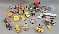 *Lot of Opened Vintage Restaurant Meal Toys